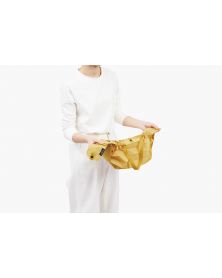 Sac shopping japonais compact pliable Shupatto taille M - KARASHI (Mustard)