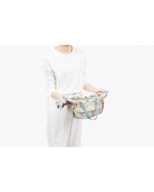 Sac shopping japonais compact pliable Shupatto taille M - HANA (Mimosa)