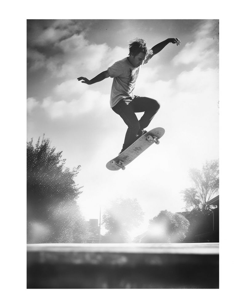 Affiche Action Sports 08 30x40 cm Hartman AI