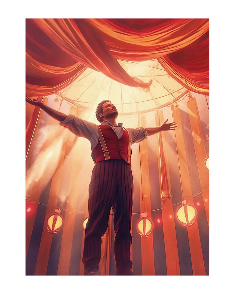 Affiche - Circus 03 (30x40 cm) - Hartman AI