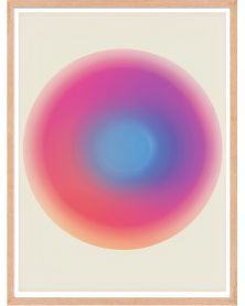 Affiche - Chroma Impulse 01 (30x40 cm) - Hartman AI