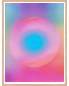 Poster - Chroma Impulse 02 (30x40 cm) - Hartman AI