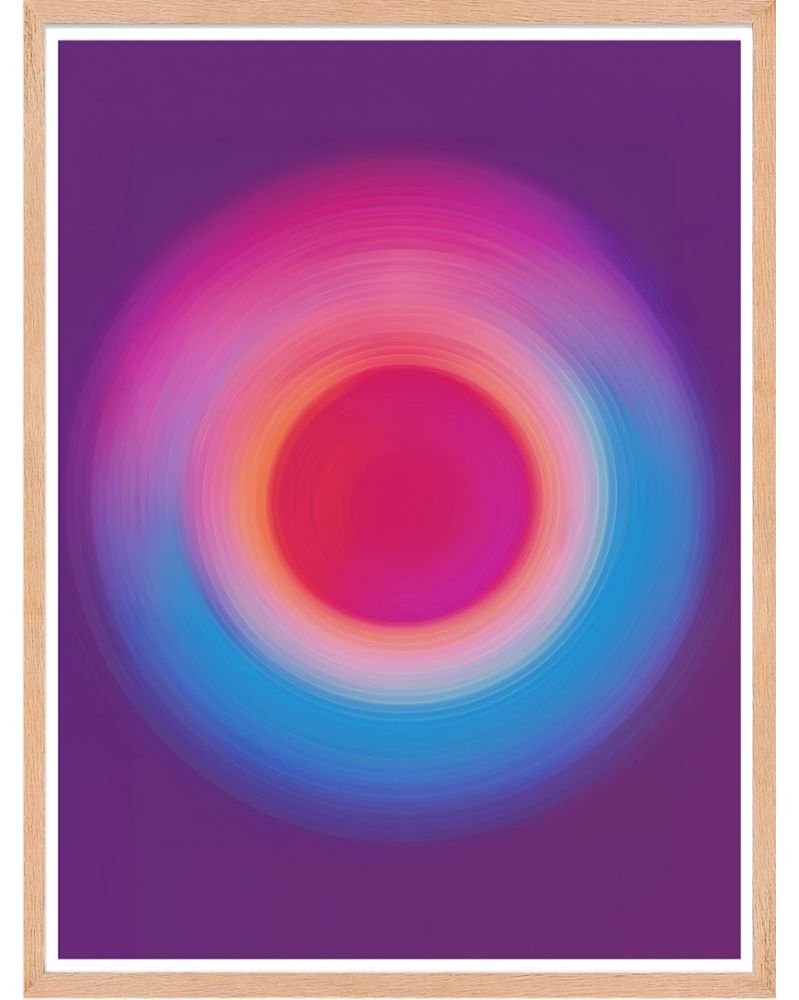 Affiche - Chroma Impulse 05 (30x40 cm) - Hartman AI