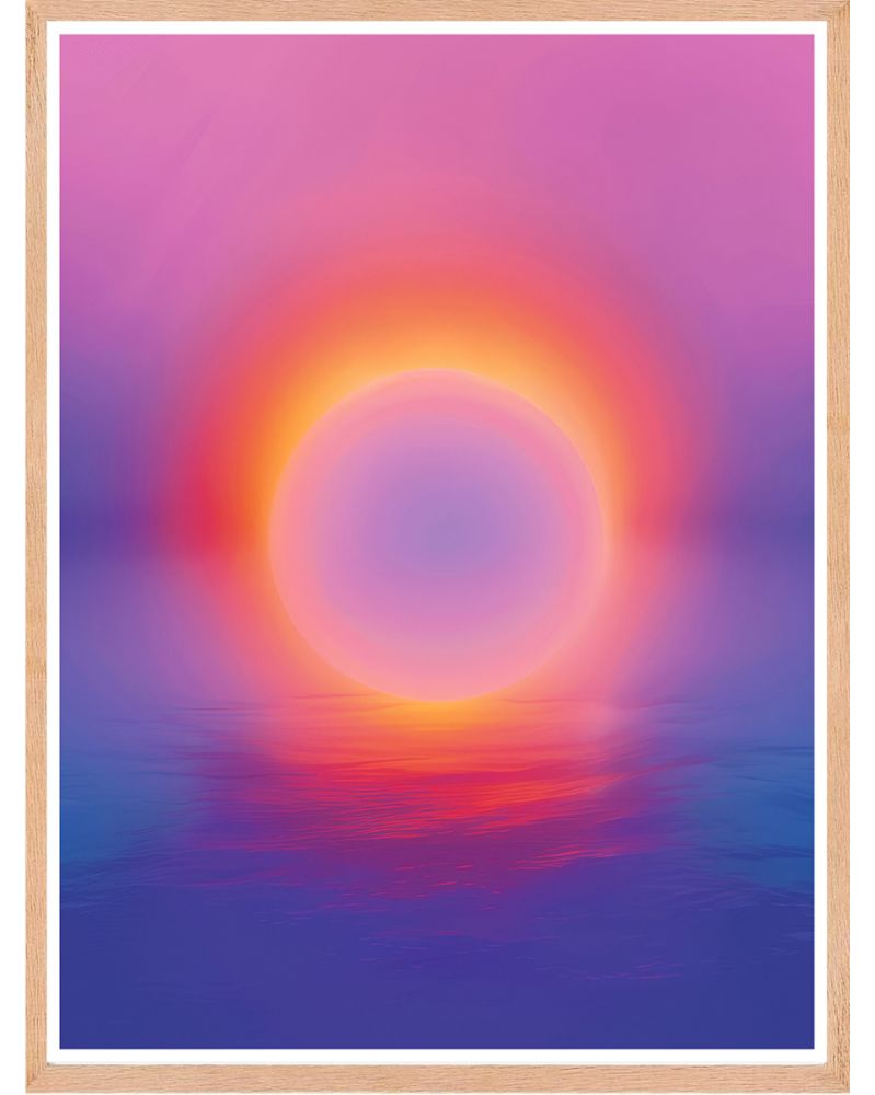 Affiche - Chroma Impulse 06 (30x40 cm) - Hartman AI