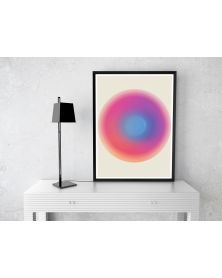 Affiche - Chroma Impulse 01 (30x40 cm) - Hartman AI