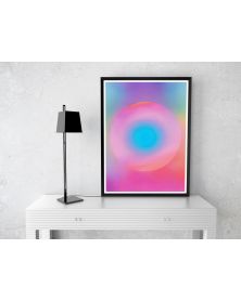 Poster - Chroma Impulse 02 (30x40 cm) - Hartman AI