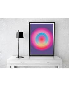 Poster - Chroma Impulse 03 (30x40 cm) - Hartman AI