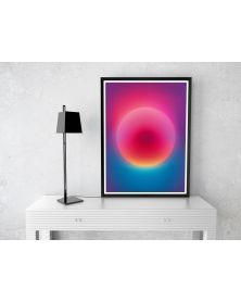 Poster - Chroma Impulse 04 (30x40 cm) - Hartman AI