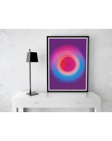 Poster - Chroma Impulse 05 (30x40 cm) - Hartman AI