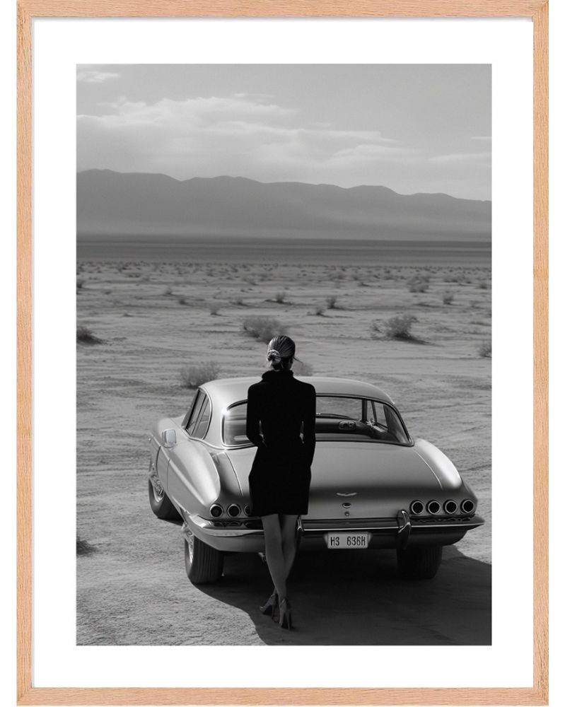 Affiche - Wheels of Elegance 01 (30x40 cm) - Hartman AI