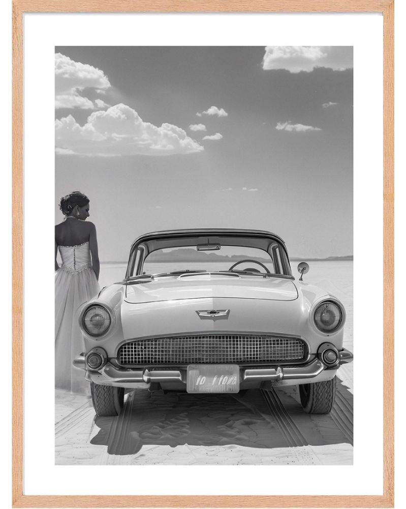 Poster - Wheels of Elegance 07 (30x40 cm) - Hartman AI