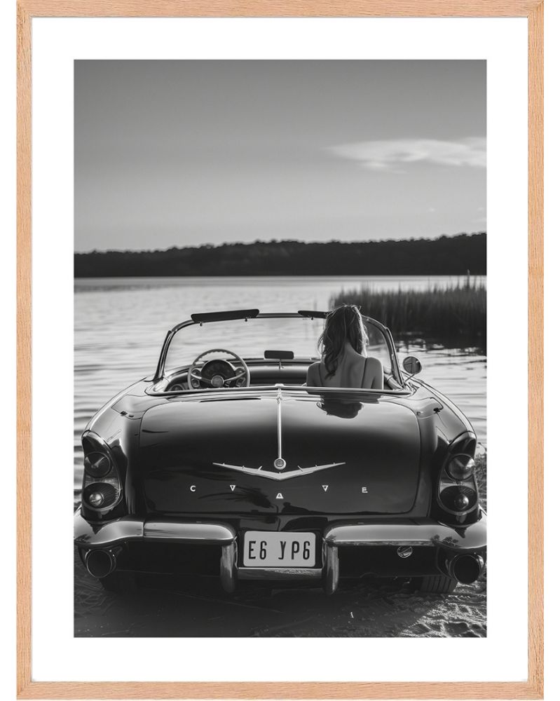 Affiche - Wheels of Elegance 09 (30x40 cm) - Hartman AI