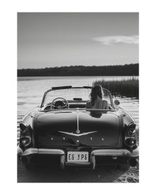 Poster - Wheels of Elegance 09 (30x40 cm) - Hartman AI