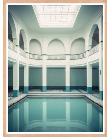 Poster - Vintage Pools 02 (30x40 cm) - Hartman AI