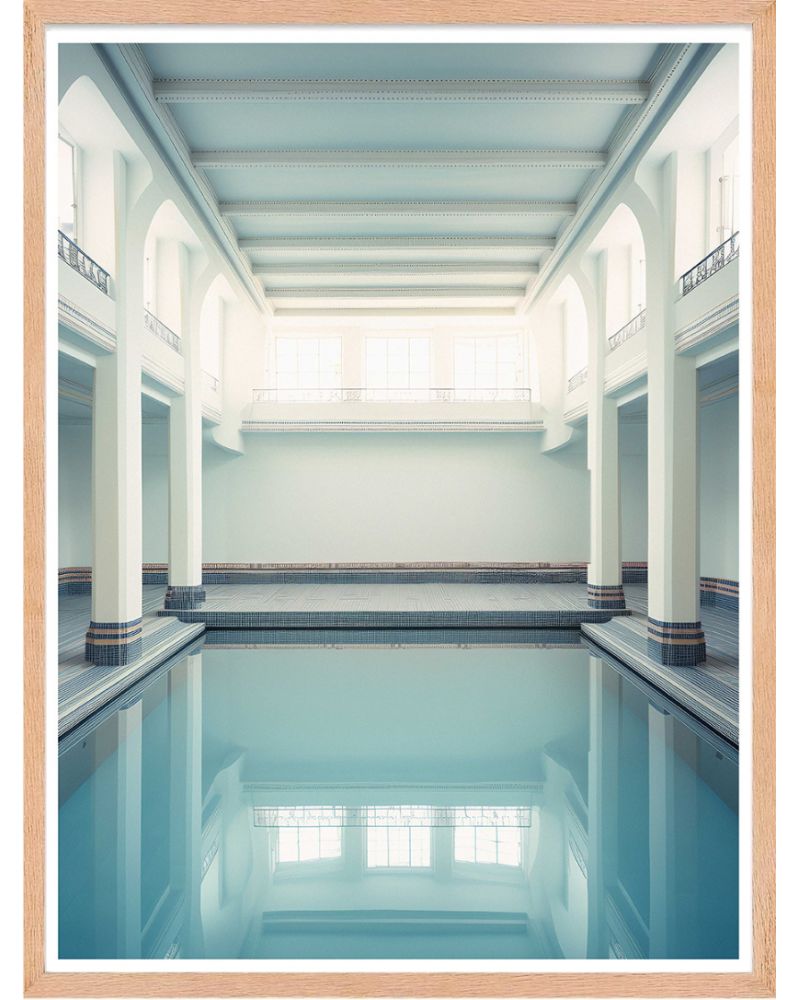 Affiche - Vintage Pools 03 (30x40 cm) - Hartman AI