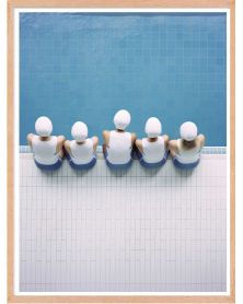 Affiche - Vintage Pools 04 (30x40 cm) - Hartman AI