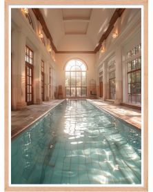 Affiche - Vintage Pools 06 (30x40 cm) - Hartman AI