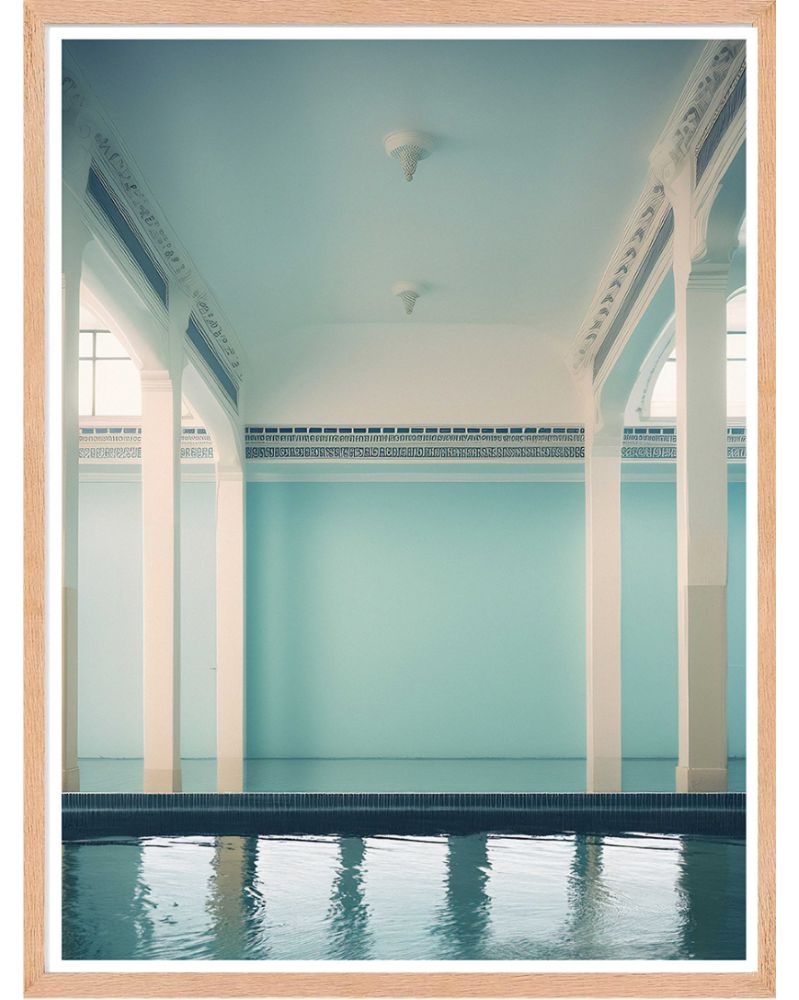 Affiche - Vintage Pools 07 (30x40 cm) - Hartman AI