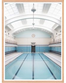 Affiche - Vintage Pools 08 (30x40 cm) - Hartman AI