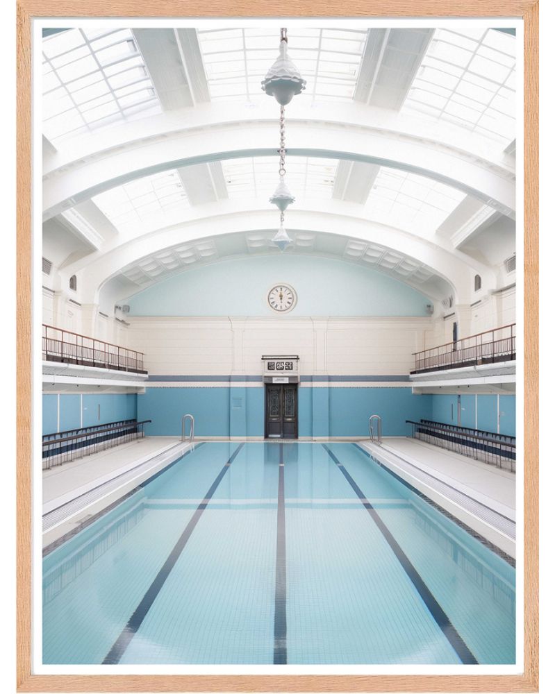 Affiche - Vintage Pools 08 (30x40 cm) - Hartman AI