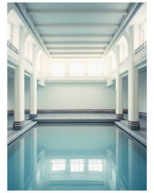 Affiche - Vintage Pools 03 (30x40 cm) - Hartman AI