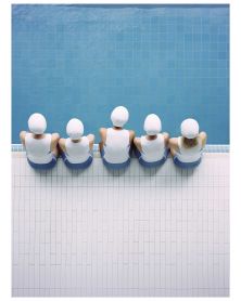 Affiche - Vintage Pools 04 (30x40 cm) - Hartman AI