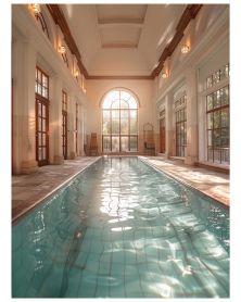 Poster - Vintage Pools 06 (30x40 cm) - Hartman AI