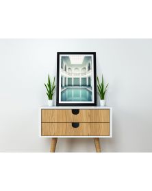 Poster - Vintage Pools 02 (30x40 cm) - Hartman AI