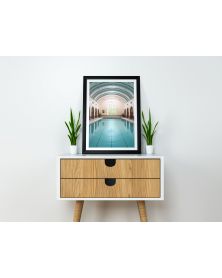 Affiche - Vintage Pools 05 (30x40 cm) - Hartman AI