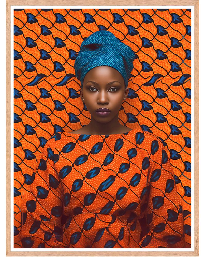 Affiche - Black Magic Woman 01 (30x40 cm) - Hartman AI