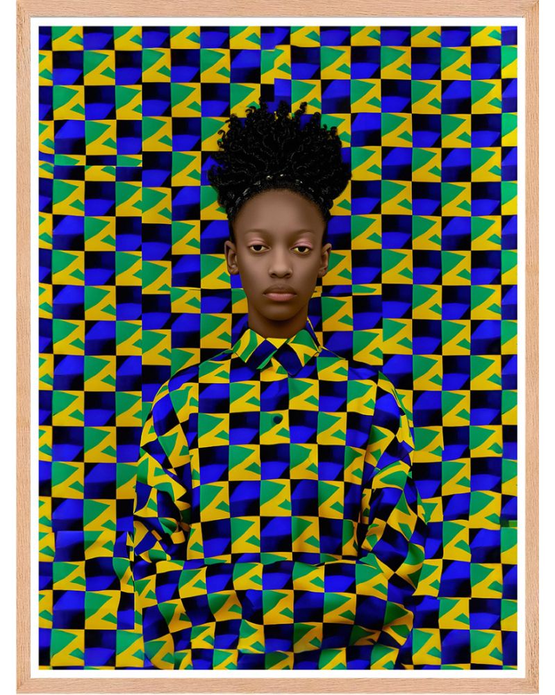 Affiche - Black Magic Woman 04 (30x40 cm) - Hartman AI