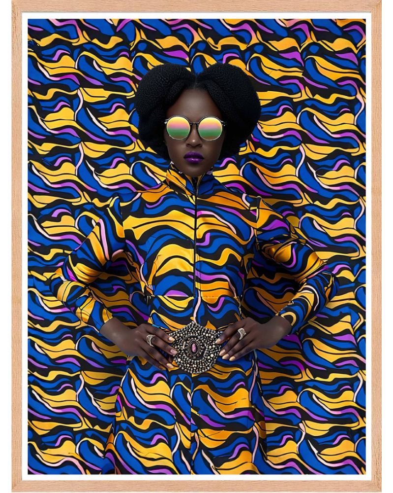 Affiche - Black Magic Woman 05 (30x40 cm) - Hartman AI