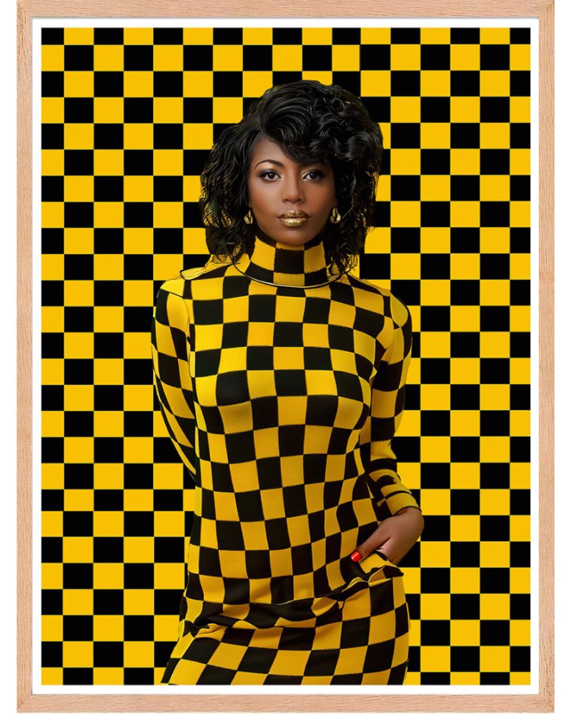 Poster - Black Magic Woman 06 (30x40 cm) - Hartman AI