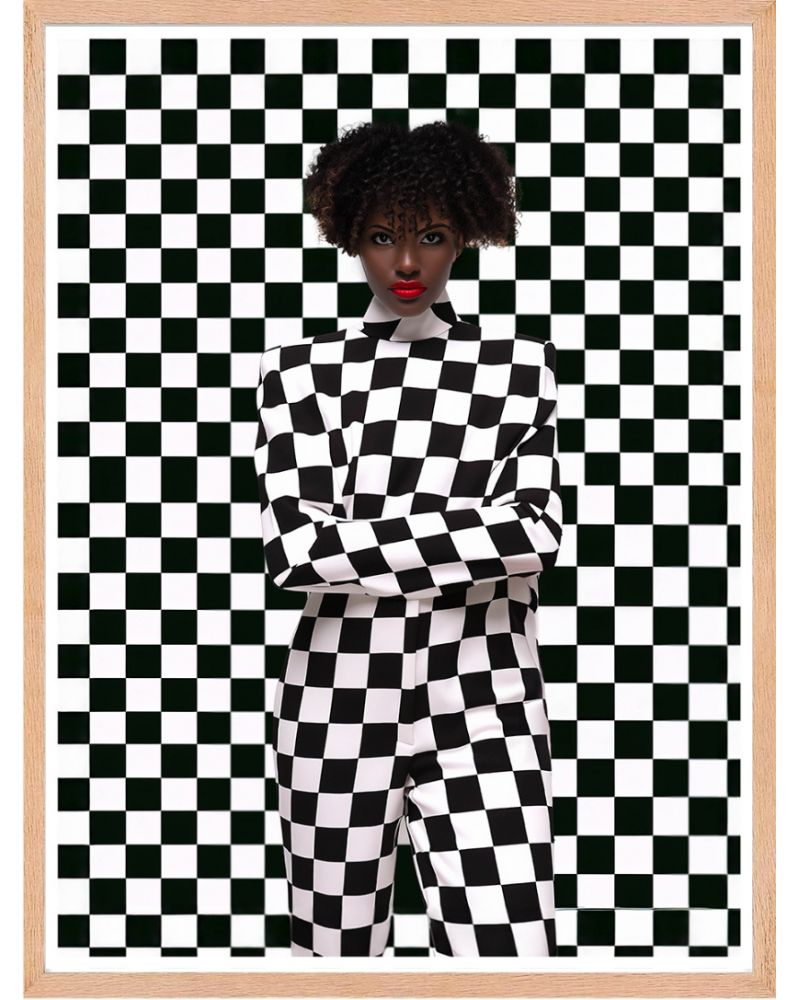 Poster - Black Magic Woman 07 (30x40 cm) - Hartman AI