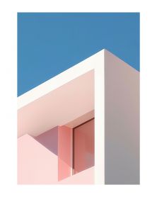 Affiche - Pinky Perspectives 02 (30x40 cm) - Hartman AI