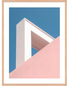 Affiche - Pinky Perspectives 04 (30x40 cm) - Hartman AI