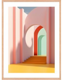 Poster - Pinky Perspectives 11 (30x40 cm) - Hartman AI