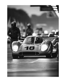 Affiche - Le Mans Heritage 01 (30x40 cm) - Hartman AI