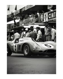 Affiche - Le Mans Heritage 02 (30x40 cm) - Hartman AI