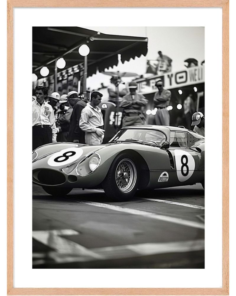 Affiche - Le Mans Heritage 03 (30x40 cm) - Hartman AI