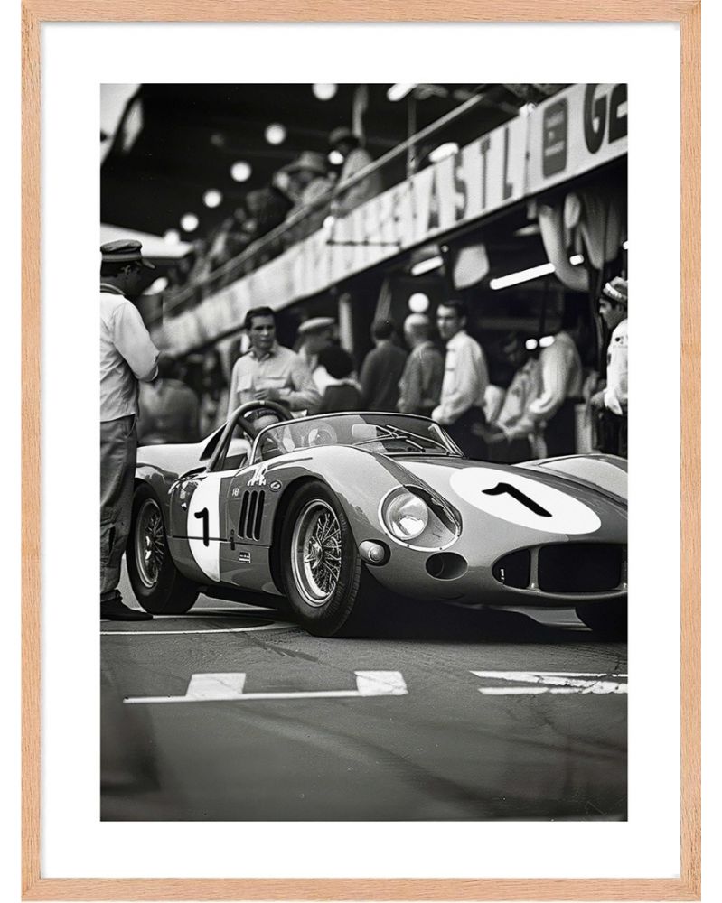 Affiche - Le Mans Heritage 04 (30x40 cm) - Hartman AI