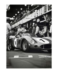 Affiche - Le Mans Heritage 04 (30x40 cm) - Hartman AI