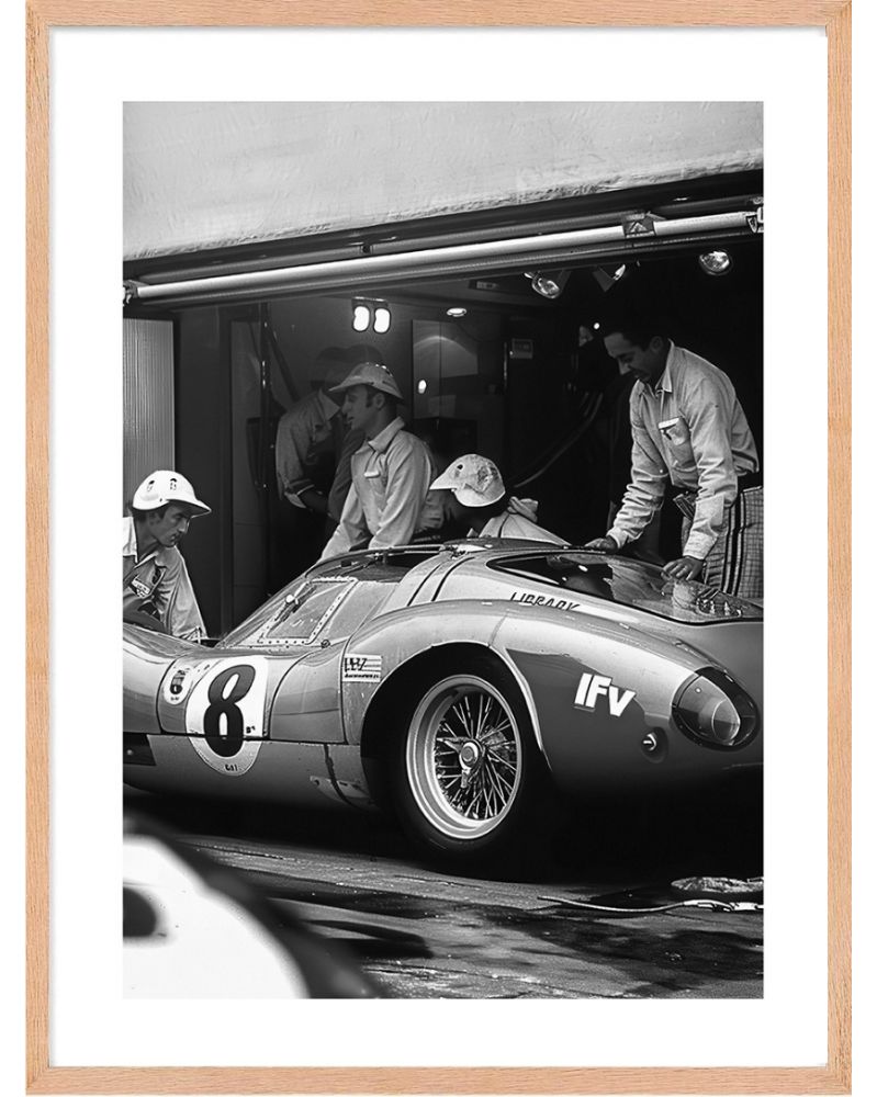 Affiche - Le Mans Heritage 06 (30x40 cm) - Hartman AI