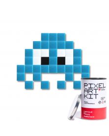 Little Alien(s) Bleu Clair - Pixel Art Kit