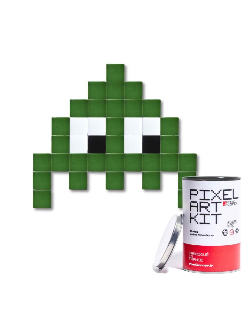 Little Alien(s) Dark green - Pixel Art Kit