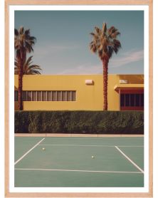 Affiche - Retro Tennis 02 (30x40 cm) - Hartman AI