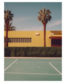 Affiche - Retro Tennis 02 (30x40 cm) - Hartman AI