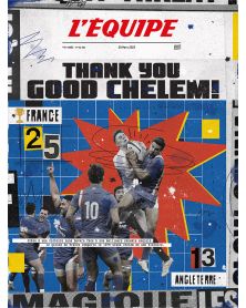 Affiche - L'Equipe - Rugby 6 Nations (digigraphie)