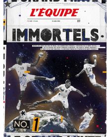 Affiche - L'Equipe - Handball (digigraphie)