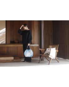 Sac shopping japonais compact pliable Shupatto - Sea of Clouds